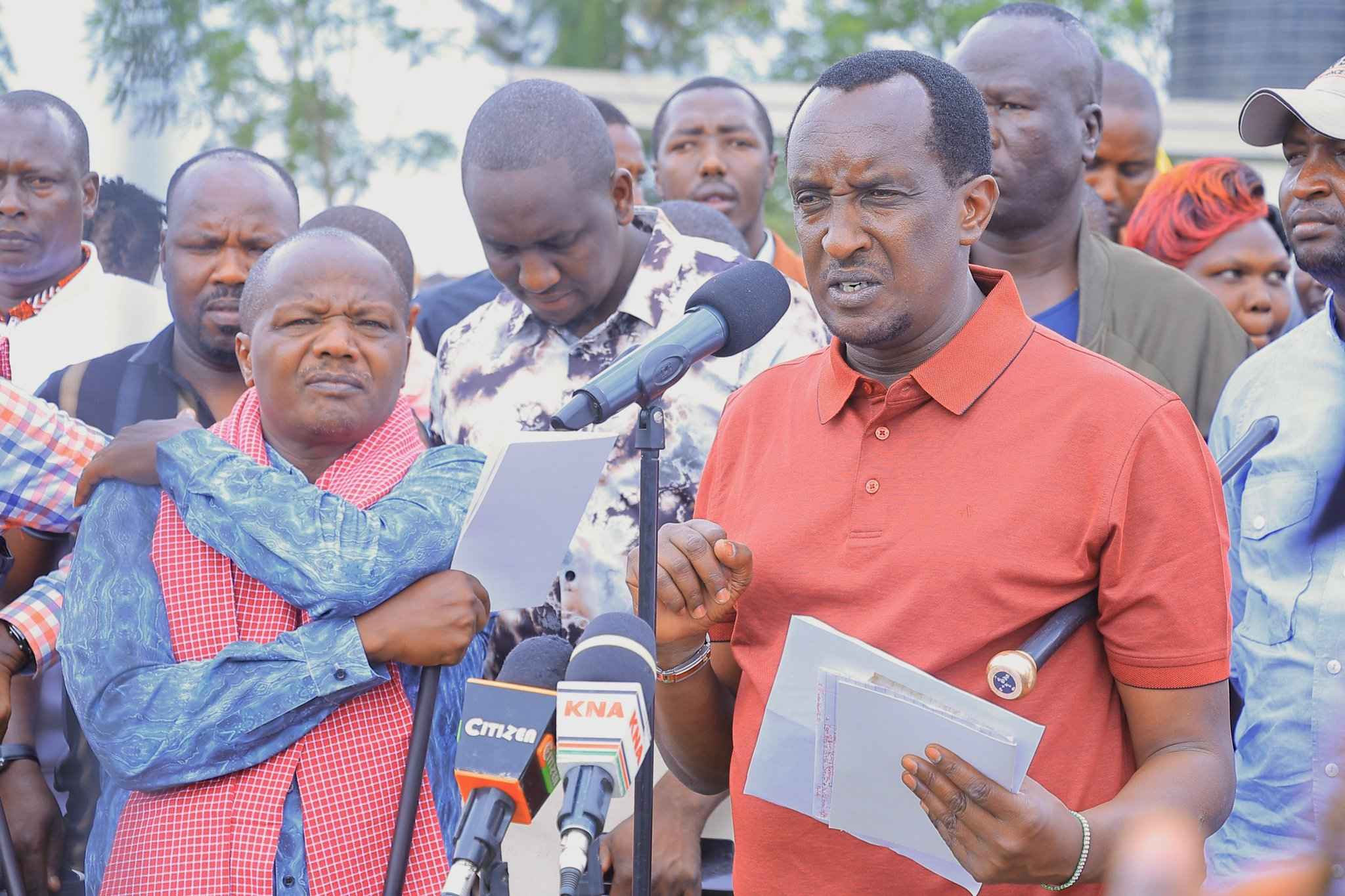 File image of Narok Governor Patrick Ntutu.